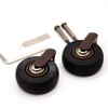Frikenter 1-623 Replacement Tires, 4 Wheels, Carrying Case, Suitcase, Pack