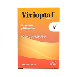 Bomuca Vivioptal Cápsulas Vitaminas Minerales Libre Gluten Formula Alemana