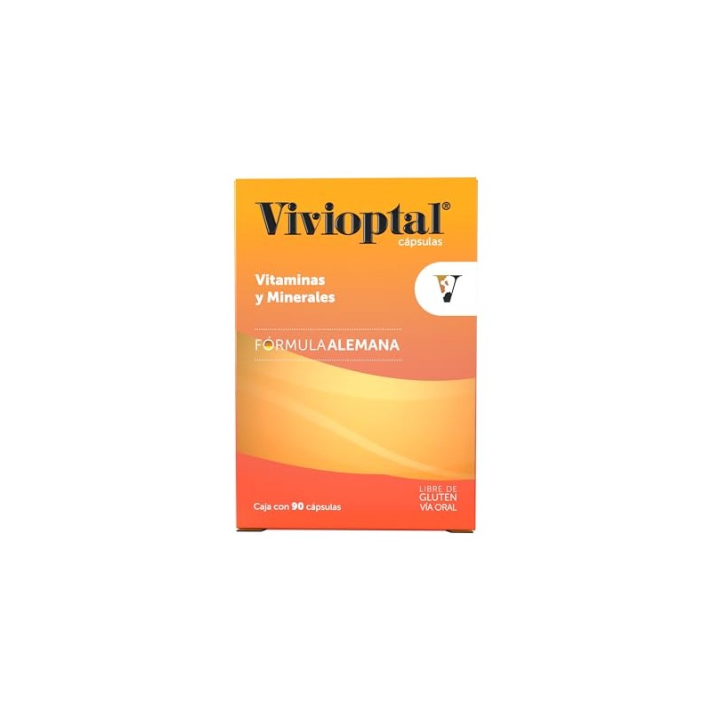 Bomuca Vivioptal Cápsulas Vitaminas Minerales Libre Gluten Formula Alemana