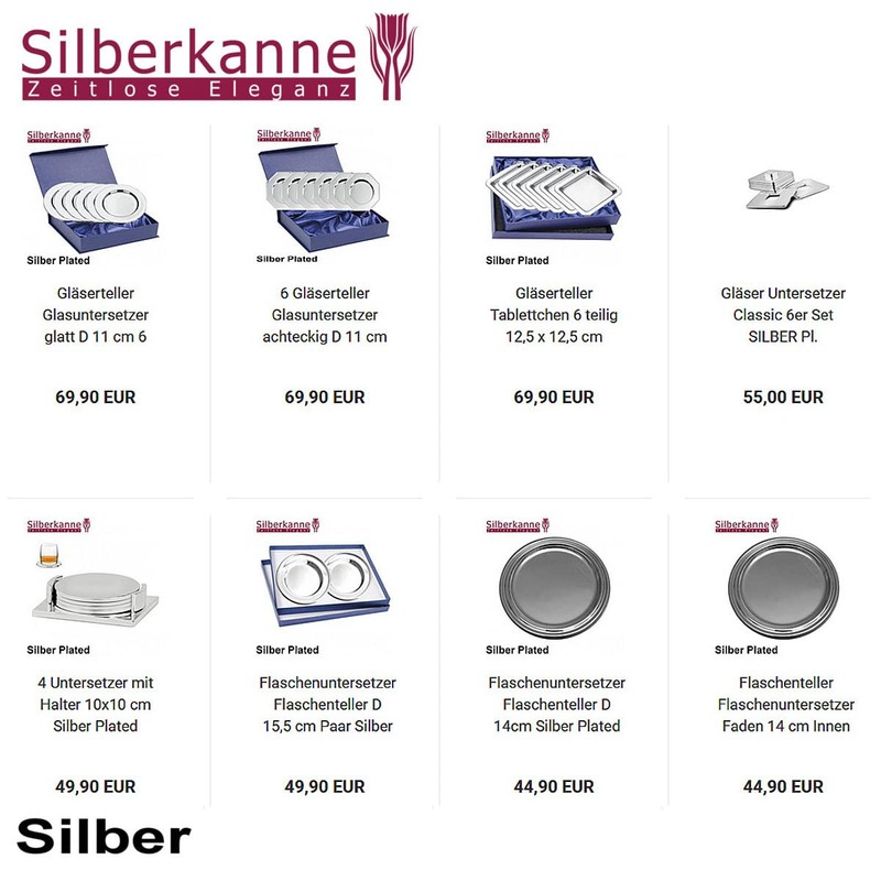 SILBERKANNE Drip Catcher Drip Ring Magnetic 2 Pieces 5 cm