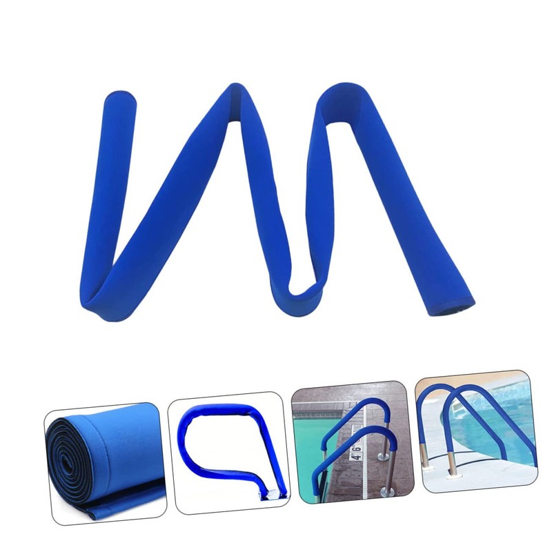 CAXUSD Swimming Pool Handrail Cover Neoprene Protective Sleeve with Zipper
