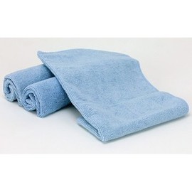 3-Pack Blue Microfiber Cloths