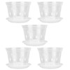 5 Sets Orchid Flower Pot Breathable Clear Orchid Planting Pot