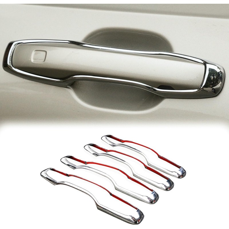 Bayyee 4Pcs Chrome Door Handle Cover for Volvo XC90 2016
