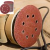 Pack of 70 Sandpaper 125 mm Velcro Sanding Discs Round