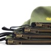 KERNOWO 4 Pack Upgrade Zipper Canvas Tool Pouch, 20 oz
