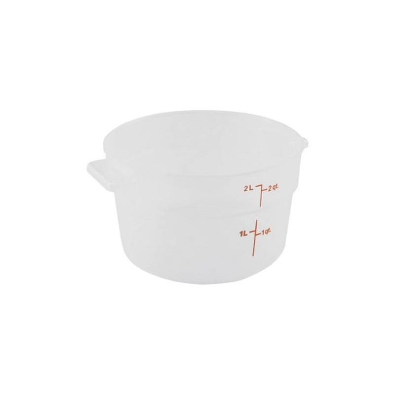 CAMBRO(キャンブロ) 丸型フードコンテナー RFS2PP 半透明 ポリプロピレン アメリカ AHC5602