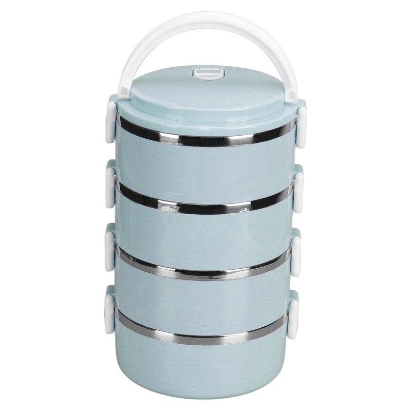 Portable 304 Stainless Steel Bento Lunch Box Thermal Cylinder Lunch