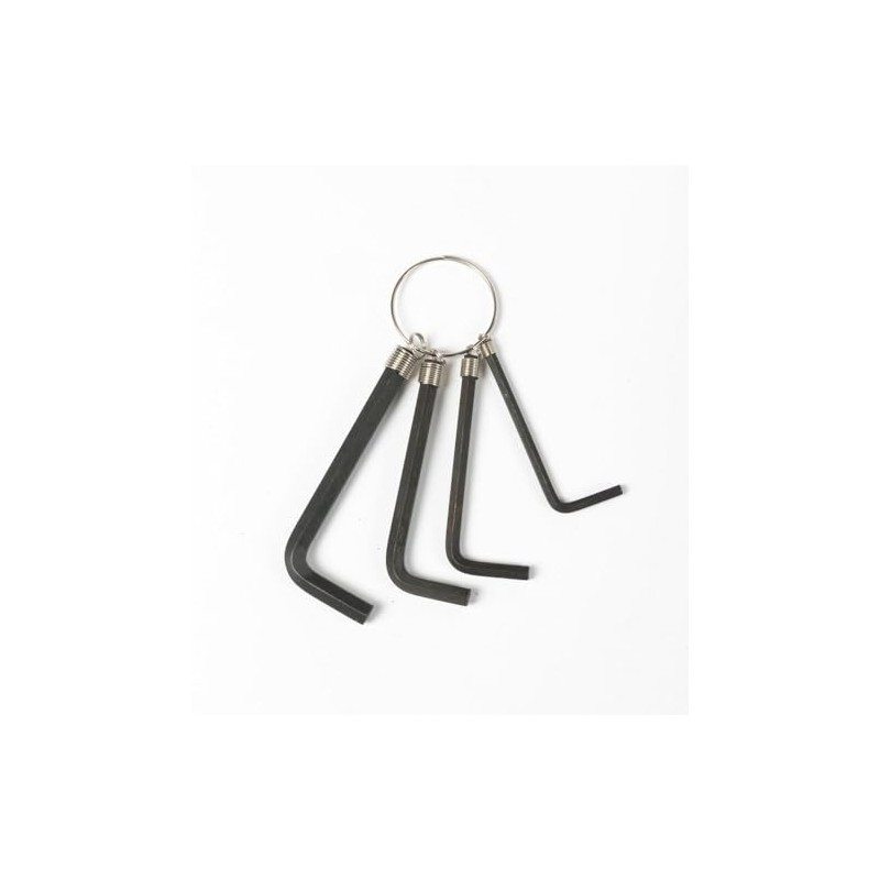 Four Piece Bike Maintenance Allen Key Set