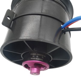 DIAMONDDYNAMICS DD 70mm EDF 11 Blades Channel Fan with 3400KV RC Brushless Motor Balance Tested for EDF 4S RC Jet Plane