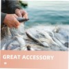 BESPORTBLE 2pcs Fishing Mesh Replacement Disc Hollowed Design for Easy