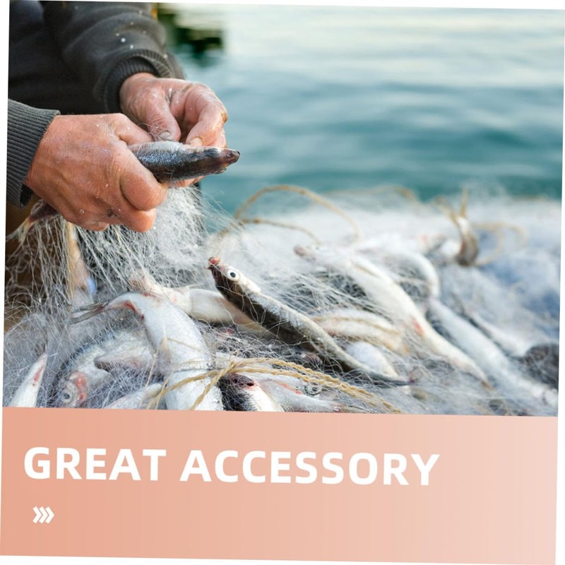 BESPORTBLE 2pcs Fishing Mesh Replacement Disc Hollowed Design for Easy