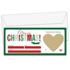 Foosproea Christmas Boarding Pass Ticket - Surprise Reveal Card -