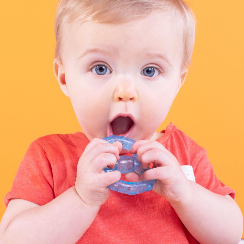 Bright Starts Stay Cool Teethers, Water-Filled & Chillable, BPA Free