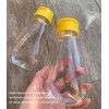 2 Pack Empty Plastic Honey Bottles with Funnel, 200ml Squeeze