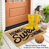 IRONGATE Welcome Doormat - Non Slip Dirt Trapping Home Sweet
