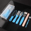 VOANZO 3 Set 8-in-1 Foot File Grinding Stone Foot Scraper