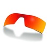 SOLODAD Replacement Lenses for Oakley Oil Rig Sunglasses Polarized-Lava Red