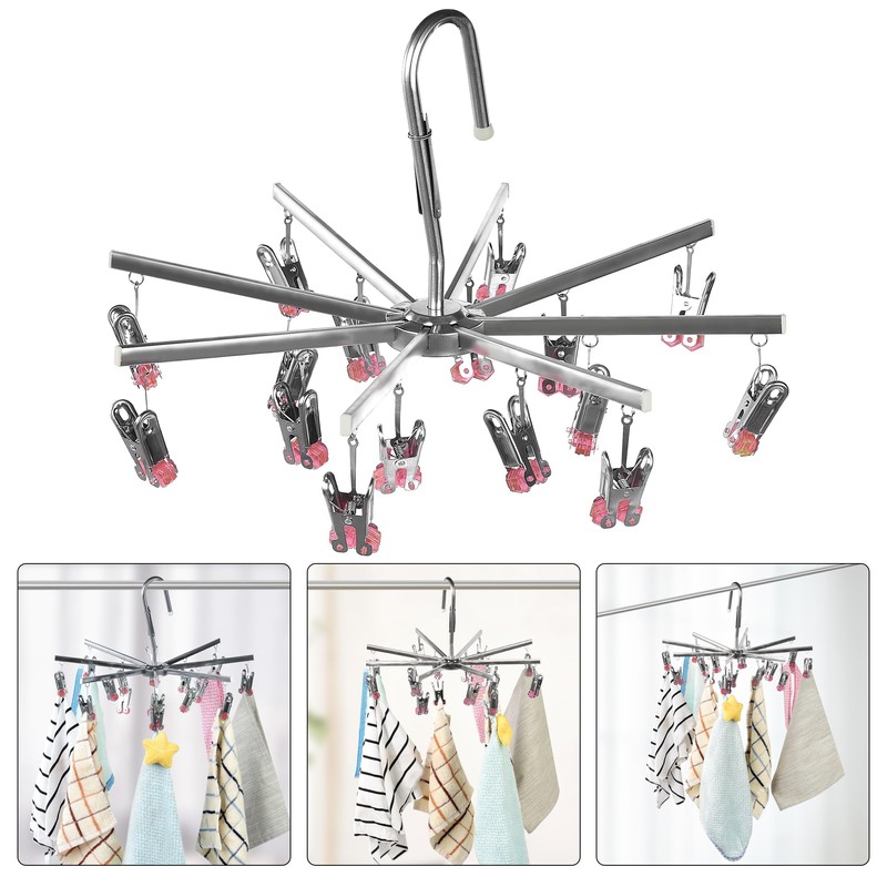 JSFPMC Drying Hanger, Hanging Drying Rack, Drip Hanger Stainless Steel
