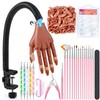 Rolybag Practice Hand for Acrylic Nails, Magnetic Nail Practice Hands,