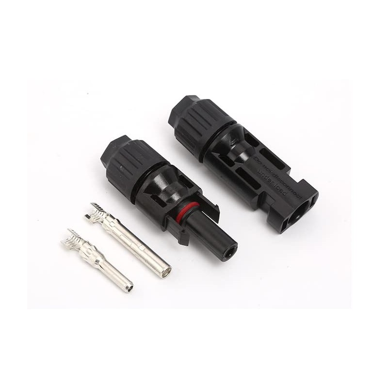Nixesky 100PCS/50 Pairs Solar connectors Waterproof IP67 Solar Panel Connector