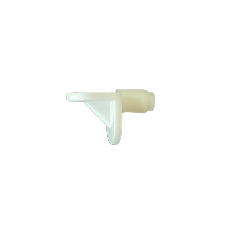 20 Shelf Supports - 5mm Push in (White)