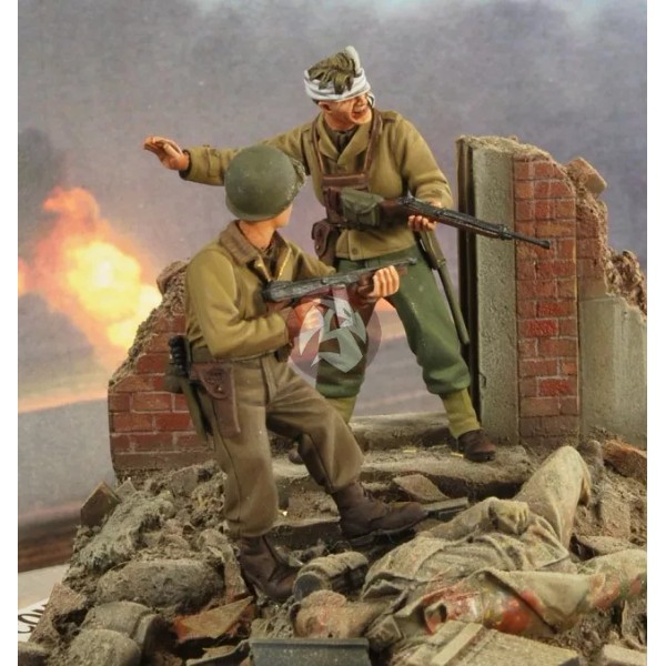 Verlinden 1/35 US GI's in ETO European Theater of Operations