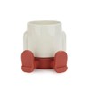 balvi Mini Flower Pot Mr Sitty Colour Red At The