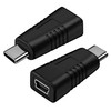 MTUERANC USB C to Mini USB Adapter [2 Pack], Type