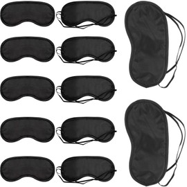 12 Pack Schlafmaske Für Seitenschläfer, Ultraweiche Augenmaske Schlafmasken, Lichtblockierende Augenbinde Zum Schlafen Für Herren, Frauen, Kinder