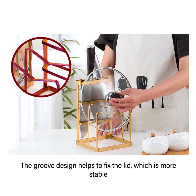 Cutting Board Rack Chopping Board Organizer Stand Holder Multi Purpose