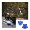 SING F LTD 2Pcs Blue Mountain Bike Bottom Bracket Cap