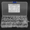 Nikou Hex Nuts, 360 Pieces Stainless Steel Nuts with High