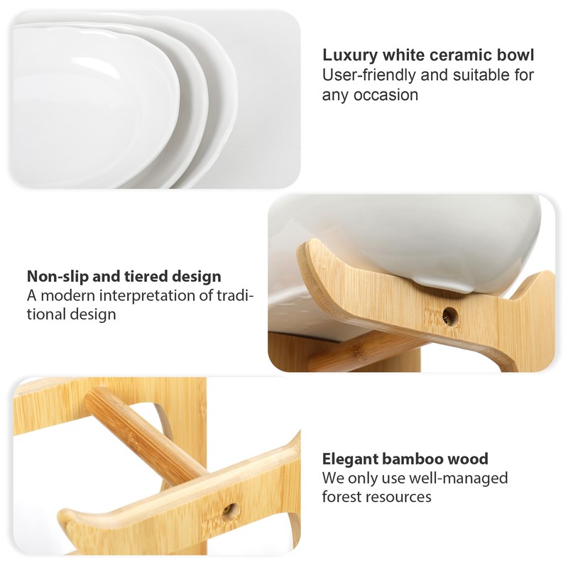 Seven Sparta 3 Tier Fruit Bowl for Kitchen Counter (PLUS