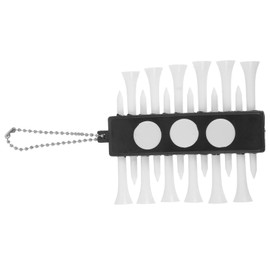 HONMEET Golf Ball Tee Holder Portable Organizer for Golfing Tees with Hanging Loop Durable for Easy Use Golf Accessories for All Skill Levels