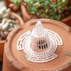 15pcs Plastic Mesh Cones for Bottoms with Hollow Core Design