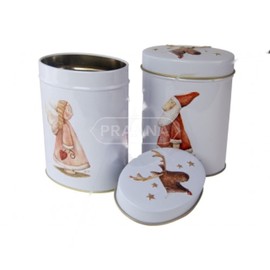 PRAANA TEA - Apple and Cinnamon Christmas Black Tea - 100g Tin Bundle