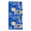 Renata 361 SR721W Batteries - 1.55V Silver Oxide 361 Watch