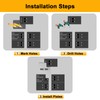 QYZZRS Generator Interlock Kit Compatible with for Siemens 100 Amp/Murray