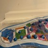 Brookstone Reflexology FOOT MASSAGE PLATE REDUCES TENSION RELIEVES PAIN NIB
