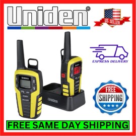Uniden SX407-2CKFHS 22 FRS Channel 40 Mile Range 2-Way Radio set with FM Radio