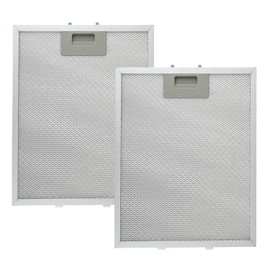 JAMHER 2 Pack W10169961A Range Hood Filter Replacement 5 Layer Aluminum Mesh Hood Grease Filter Fit for Whirlpool, Kitchen Aid, Jenn-Air Range Hoods