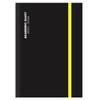 2023-2024 A4 Black Day a Page Academic Student Diary With
