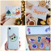 Sitengle Hologram Stickers, Printable, 6 Types, Set of 24, A4