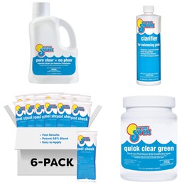 In The Swim Green to Clean Recovery Kit - Removes Algae for Clear Water, Weekly Sparkle - Starter