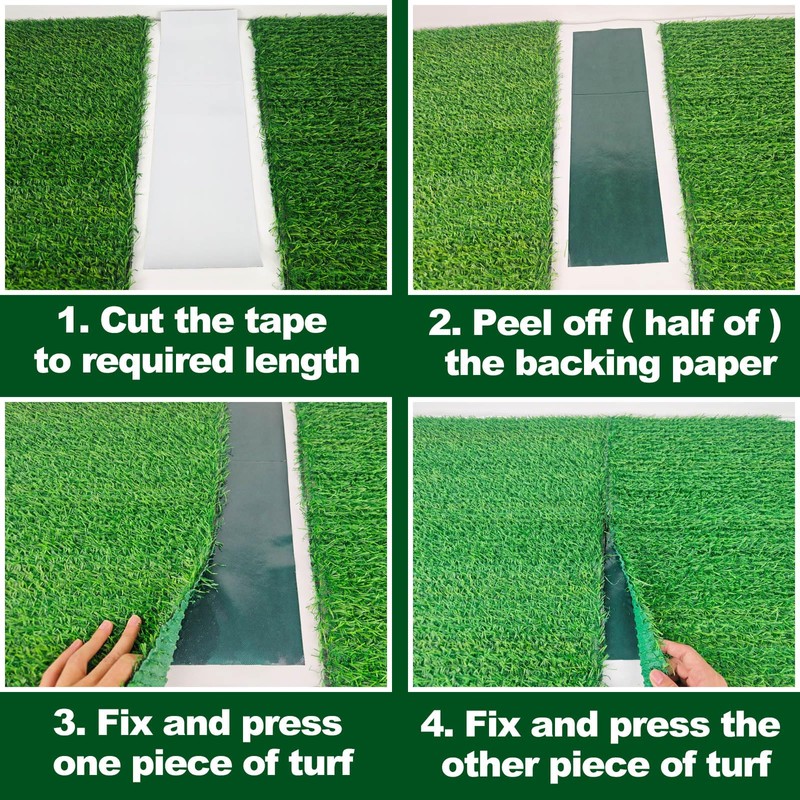 Bligo Self-Adhesive Artificial Grass Seam Tape 4 Inch x 33