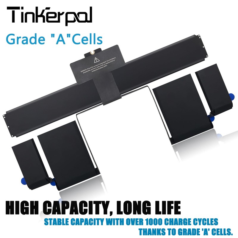 Tinkerpal A1437 Laptop Battery Compatible with A1425 Late 2012 &