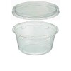 cuoca Plastic Pudding Cups, 3.2 fl oz (90 ml) (With