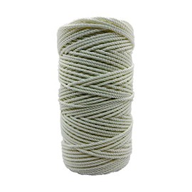 Twine by Design #36 3-Strand Twisted Rosary Twine - Excellent Quality Twine for Crafts, DIY Projects, Rosaries (Pristine White)