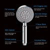 Housler® Bathroom 5 Function Handheld Shower Head with Extra Long